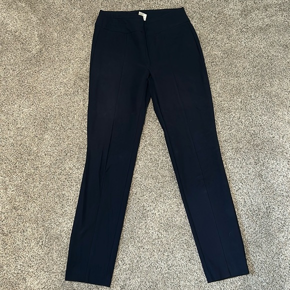 Tribal Fia Straight Pull on Trouser Navy 4 - Picture 1 of 4